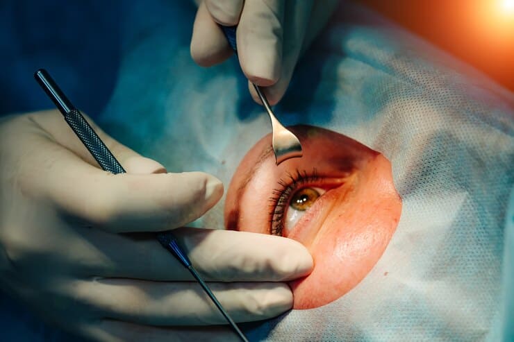 Imagem de cirurgia oftalmológica